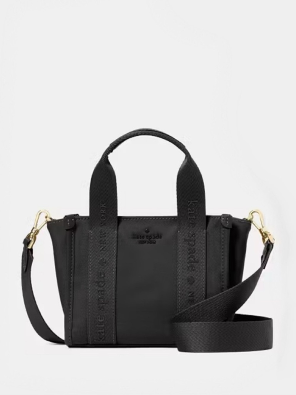 Kate Spade Kip Ksnyl Nylon Mini Tote Crossbody Bag